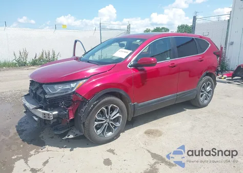 2021 Honda Cr-V Awd Ex-L из США, поврежденный, VIN 2HKRW2H81MH665560